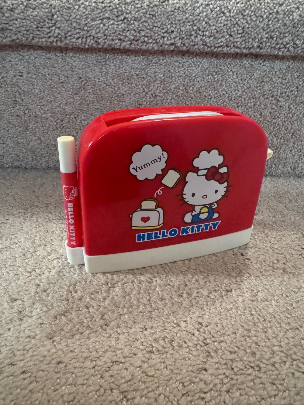 Sanrio Hello Kitty Pop Out Toaster Note